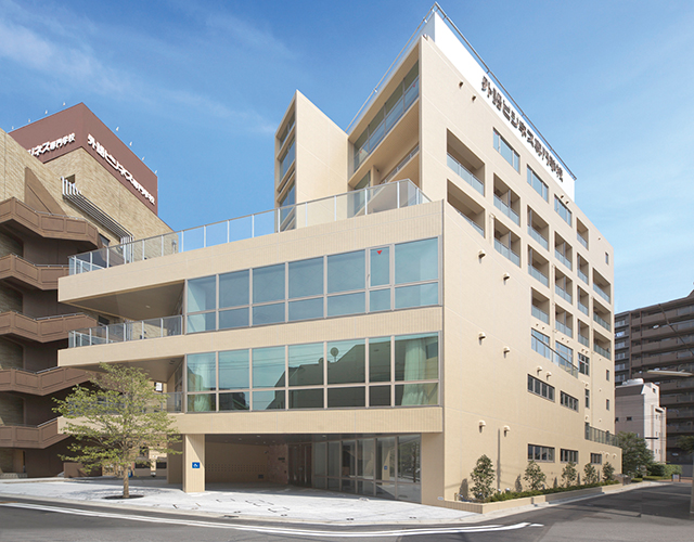 Main Hall南側外観